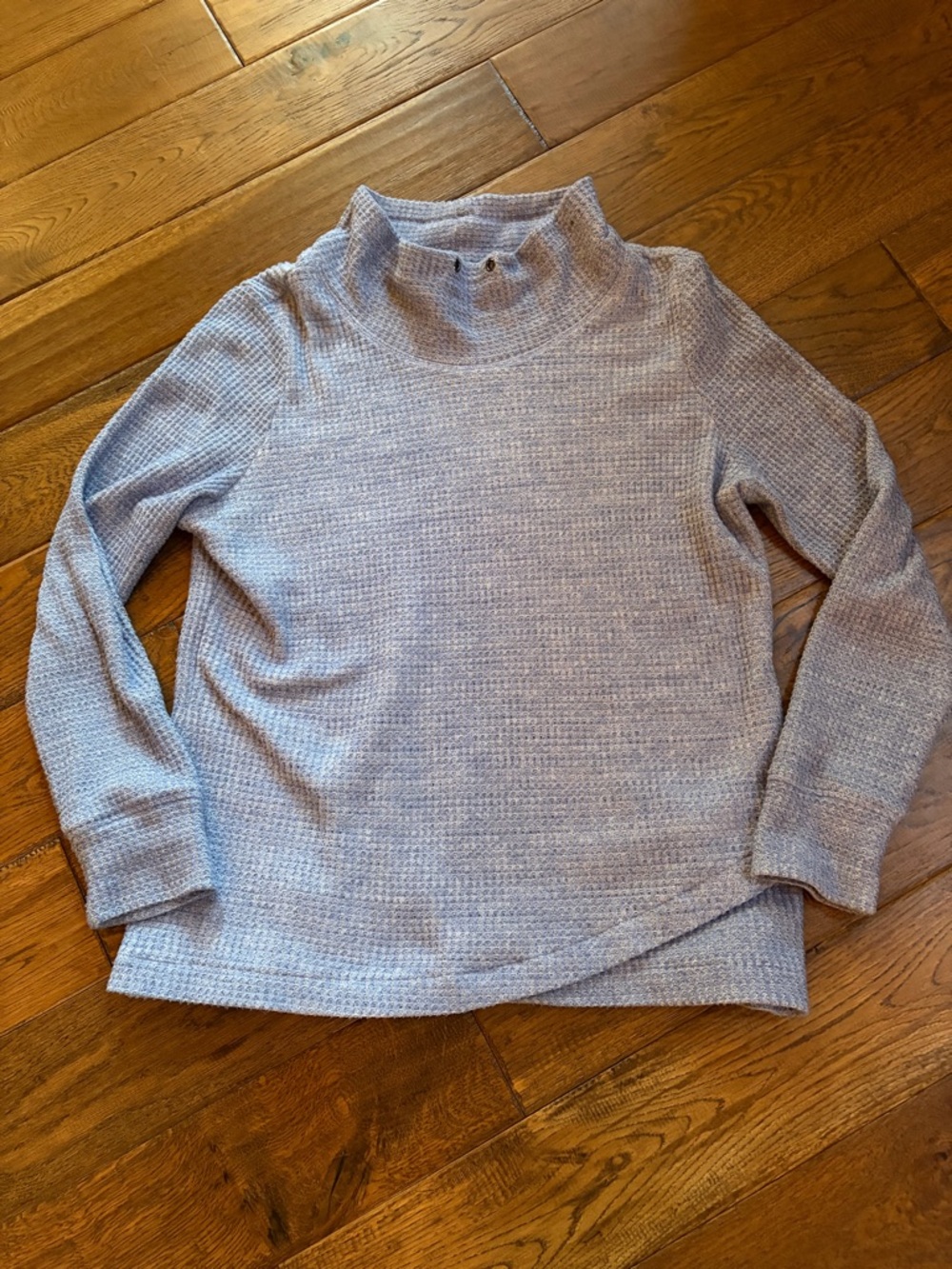 Ideology Light Blue Cowl-Neck Sweater